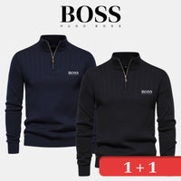Navy Blue & Black